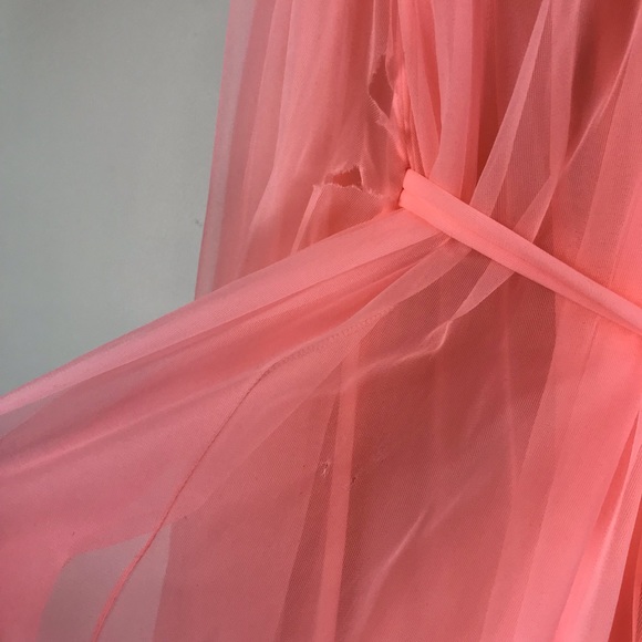 Vtg Claire Sandra by Lucie Ann Night Robe Peignoir - Picture 6 of 8